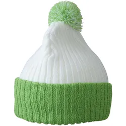 Myrtle Beach Unisex Strickmütze mit Pompon Bommel-Mütze MB7540