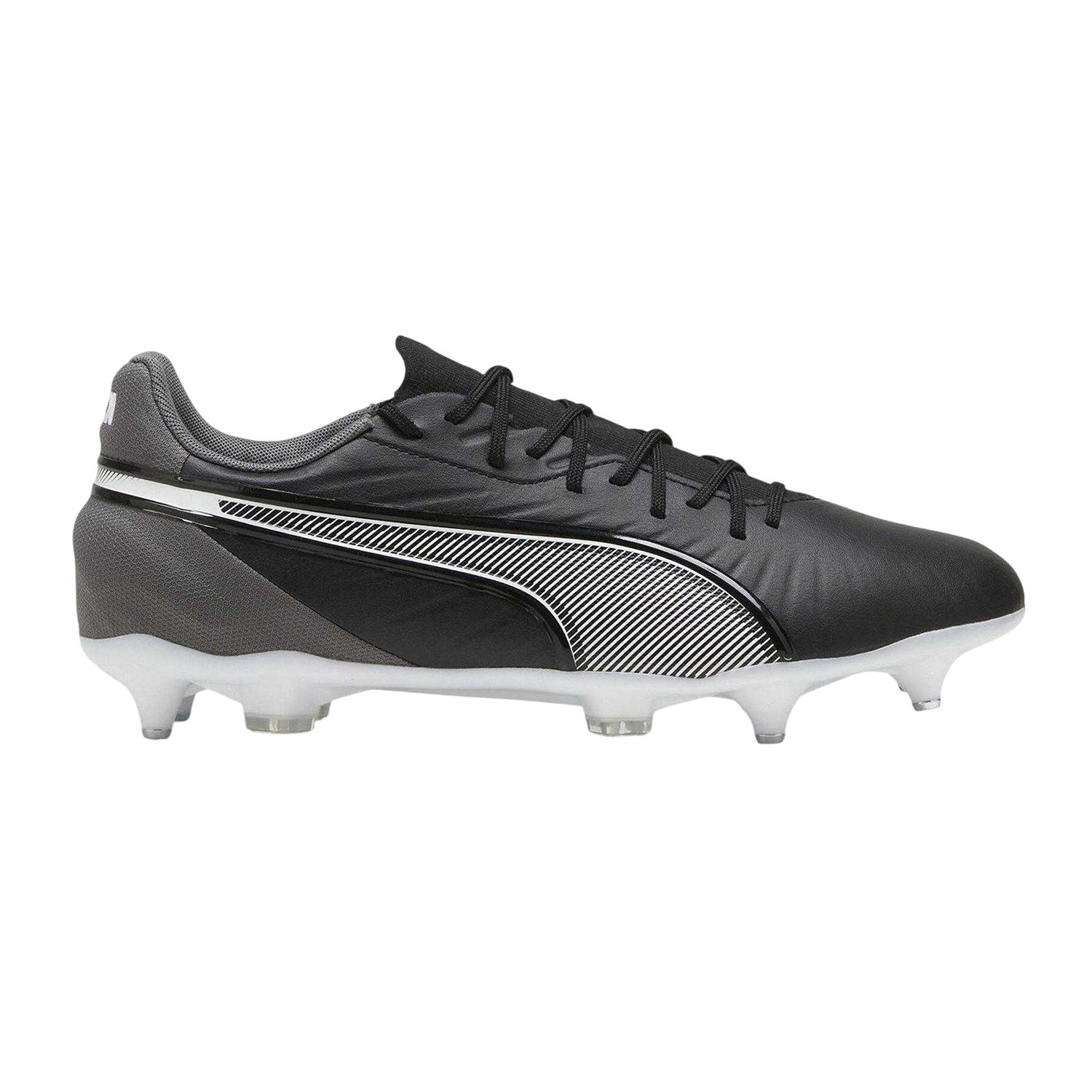 Puma - "King Match" Fußballschuhe für weichen Boden für Herren (Schwarz)