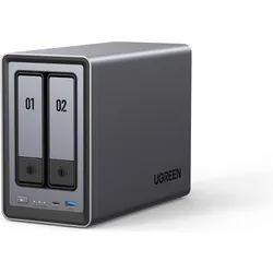 Ugreen NASync DXP2800 (0 TB), NAS, Schwarz, Grau
