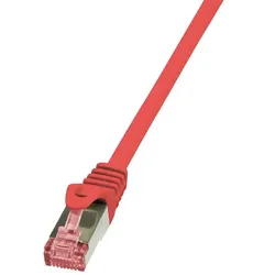LogiLink 1m Cat.6 S/FTP Netzwerkkabel Rot Cat6 S/FTP (S-STP)