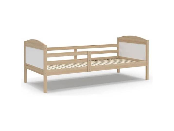 Lit Enfant Mati 90x190 Pin - blanc