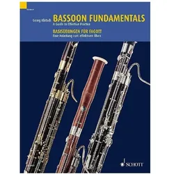 Bassoon Fundamentals. Basisübungen für Fagott, Sachbücher von Georg Klütsch