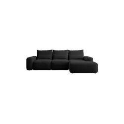 Selsey Ecksofa mit Schlaffunktion  ¦ schwarz ¦ Maße (cm): B: 264 H: 82