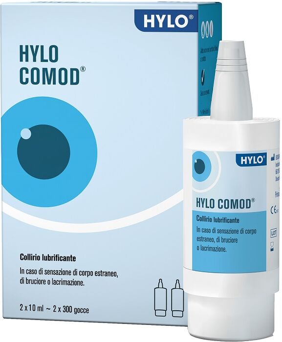 URSAPHARM SRL HYLO COMOD Collirio Lubrificante, 2 x 10 ml