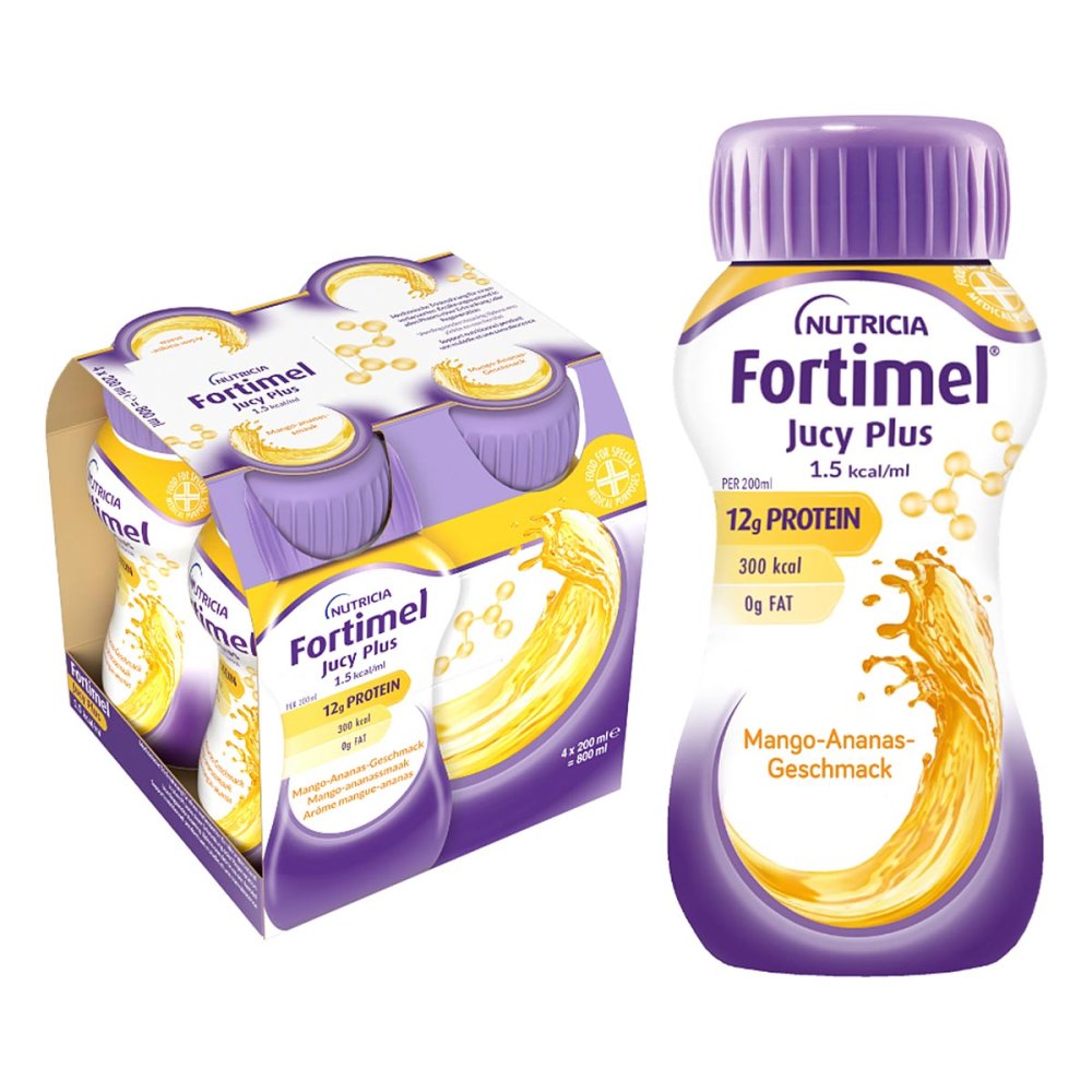 Danone Deutschland GmbH Fortimel Jucy Plus Mango Ananas 18827237