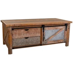 COUCHTISCH aus Holz 120x60x48 cm