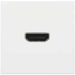 Niko Züblin 154-69417 Abdeckung mit HDMI zu HDMI Verbindung, white coated 15469417