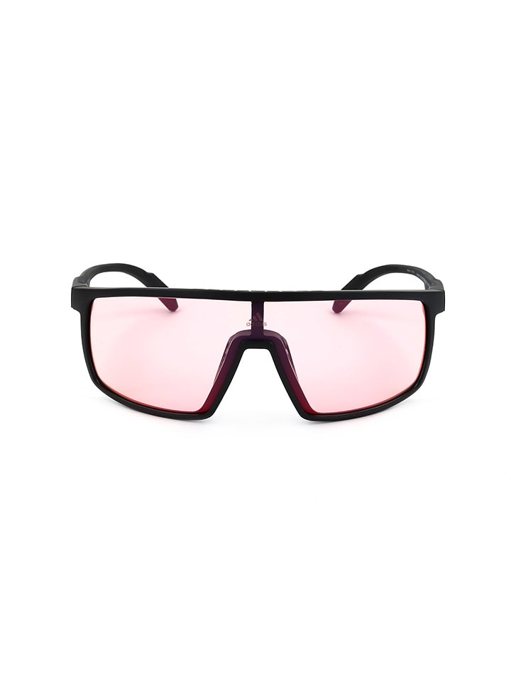 adidas Unisex-Sonnenbrille in Schwarz/ Rosa - onesize