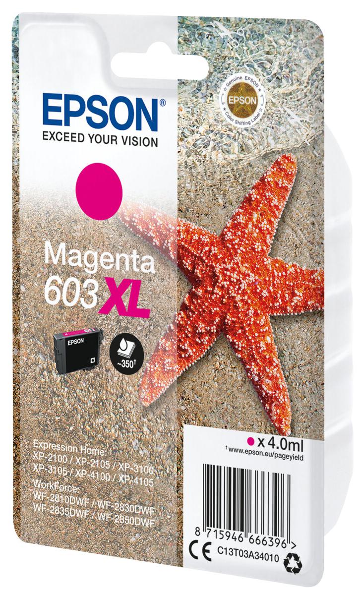 Epson Original-Tintenpatrone 603 XL Magenta (10 Stück)