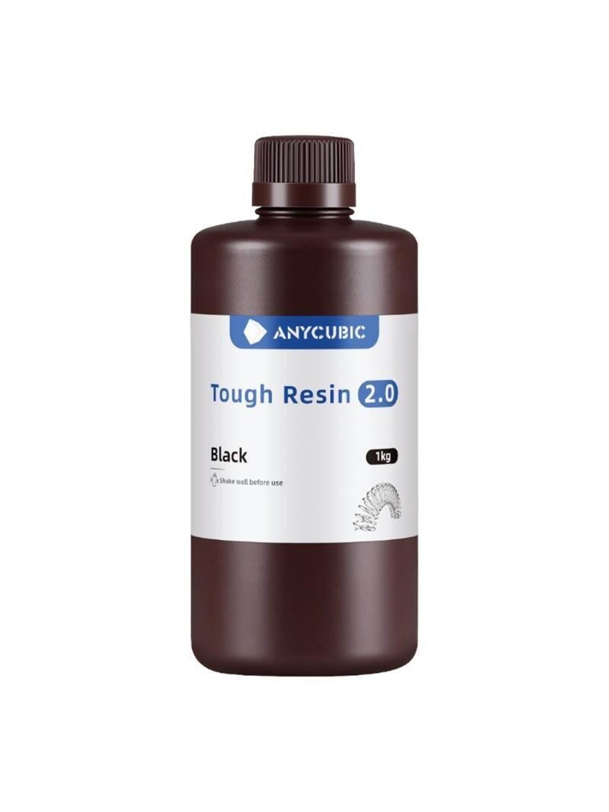 ANYCUBIC Tough Resin 2.0 (Black) - 1L