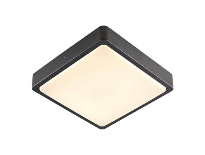 SLV AINOS Square Applique murale et plafonnier à LED d'extérieur Anthracite 3000 K 4000 K