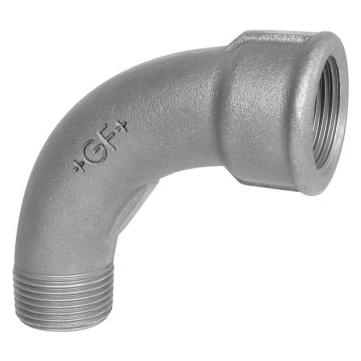 Georg Fischer GF+ Bogen 90 Temperguss Nr.1 1/2 " IG x 1/2 " AG (770001204)