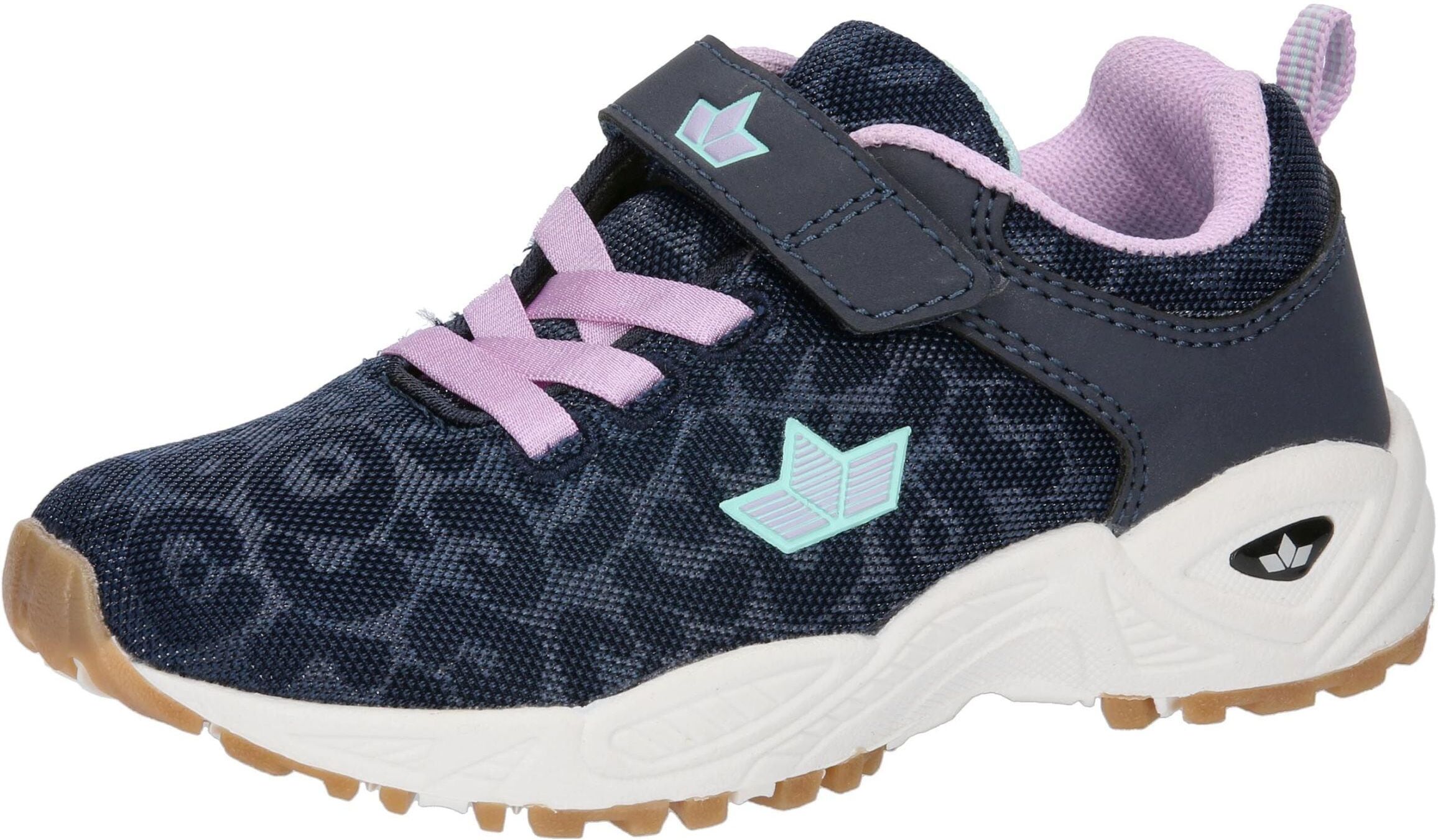 Hallenschuh LICO "Sportschuh Alisa VS", Mädchen, Gr. 34, blau, Synthetik, Schuhe Hallenschuh blau 34