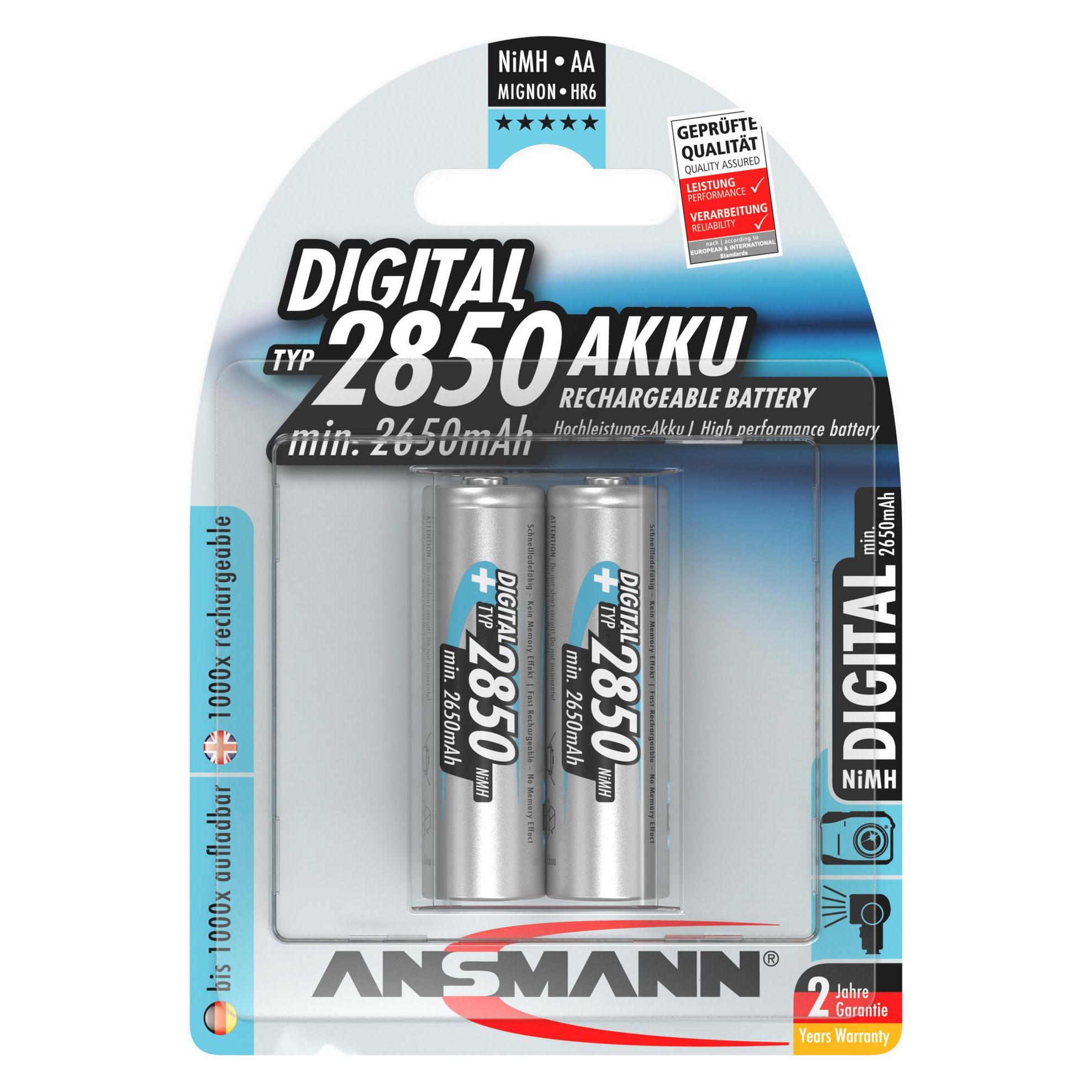 Ansmann AA (2 Stk., AA, 2850 mAh) (5.0350.82)