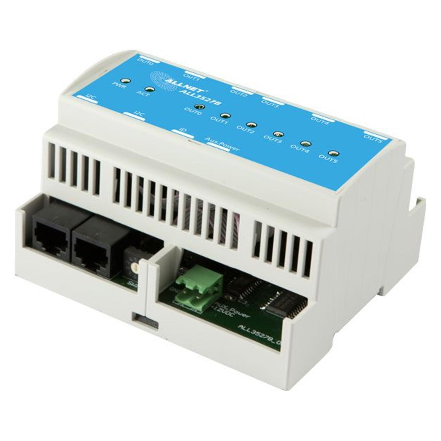 Allnet MSR ALL3527B HUT / 6fach 250V/16A Relais (ALL3527B)