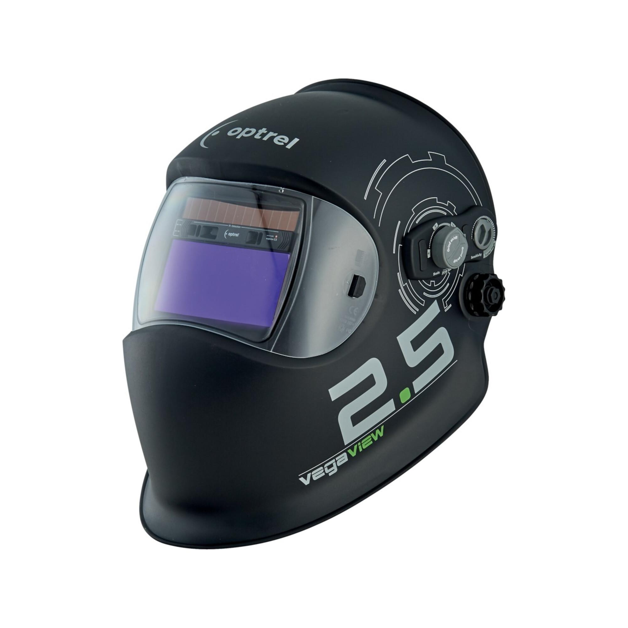 Optrel Schweißerschutzhelm Vegaview2.5 Batterielebensdauer ca.3000 h 90x110mm DIN 8-12 (1006.600)
