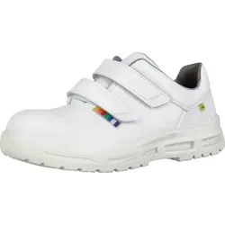 Sicherheitshalbschuhe S3"BRAYDEN WHITE LOW" ESD - 47 - Weiß