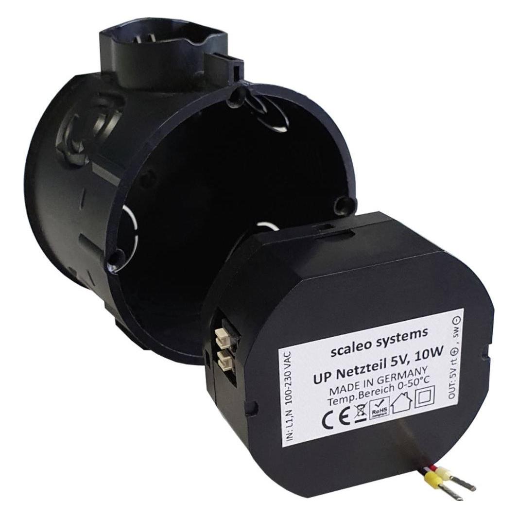 Scaleo Systems AC/DC-Einbaunetzteil 10 W 9 V/DC (Überspannungsschutzadapter) (VV-210134-0)