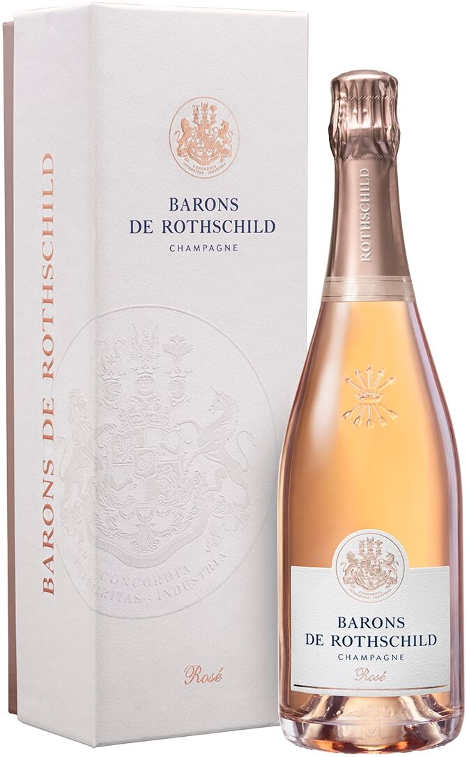 Barons de Rothschild Estuche Champagne rosé .