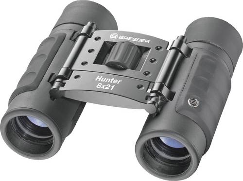 Bresser Optik Fernglas Hunter 8 x 21 mm Dachkant Schwarz 1110821