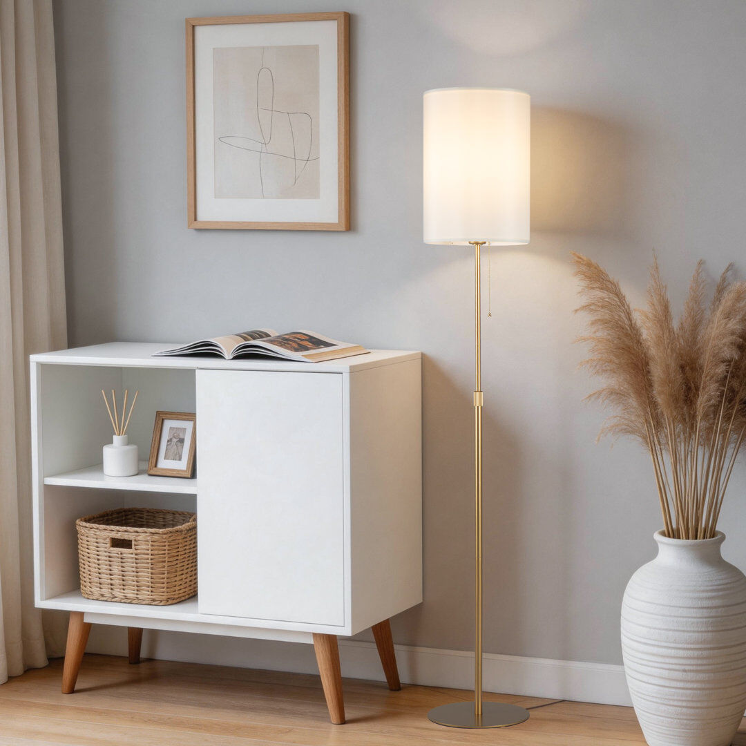 Metro 134.6cm Oil Rubbed Traditional Floor Lamp Set Oil Rubbed 134.6cm H X 25cm W X 25cm D
