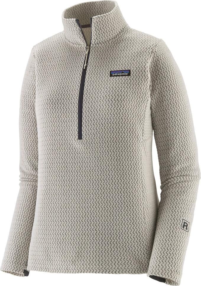 Patagonia  - W's R1 Air Zip Neck Birch White - S - Polaire