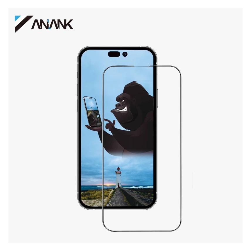 Anank 2.5D Corning Gorilla Transparentes Panzerglas für iPhone 16 - 5-fach verstärkt (1 Stk., Apple iPhone 16) (49185574)