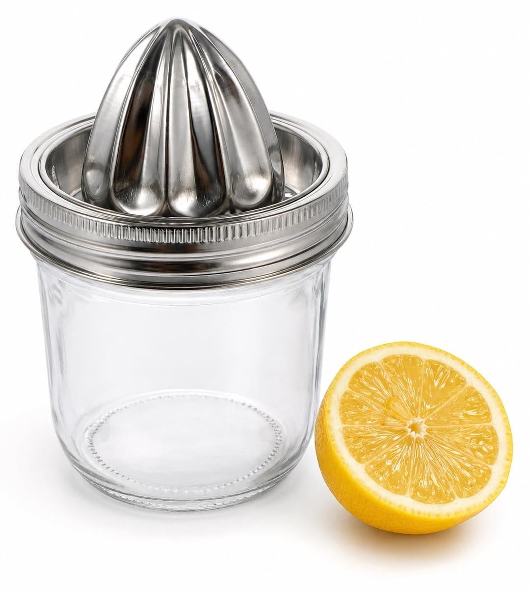 Solidchoice Handmatige citruspers met opvangbakje, 280ml