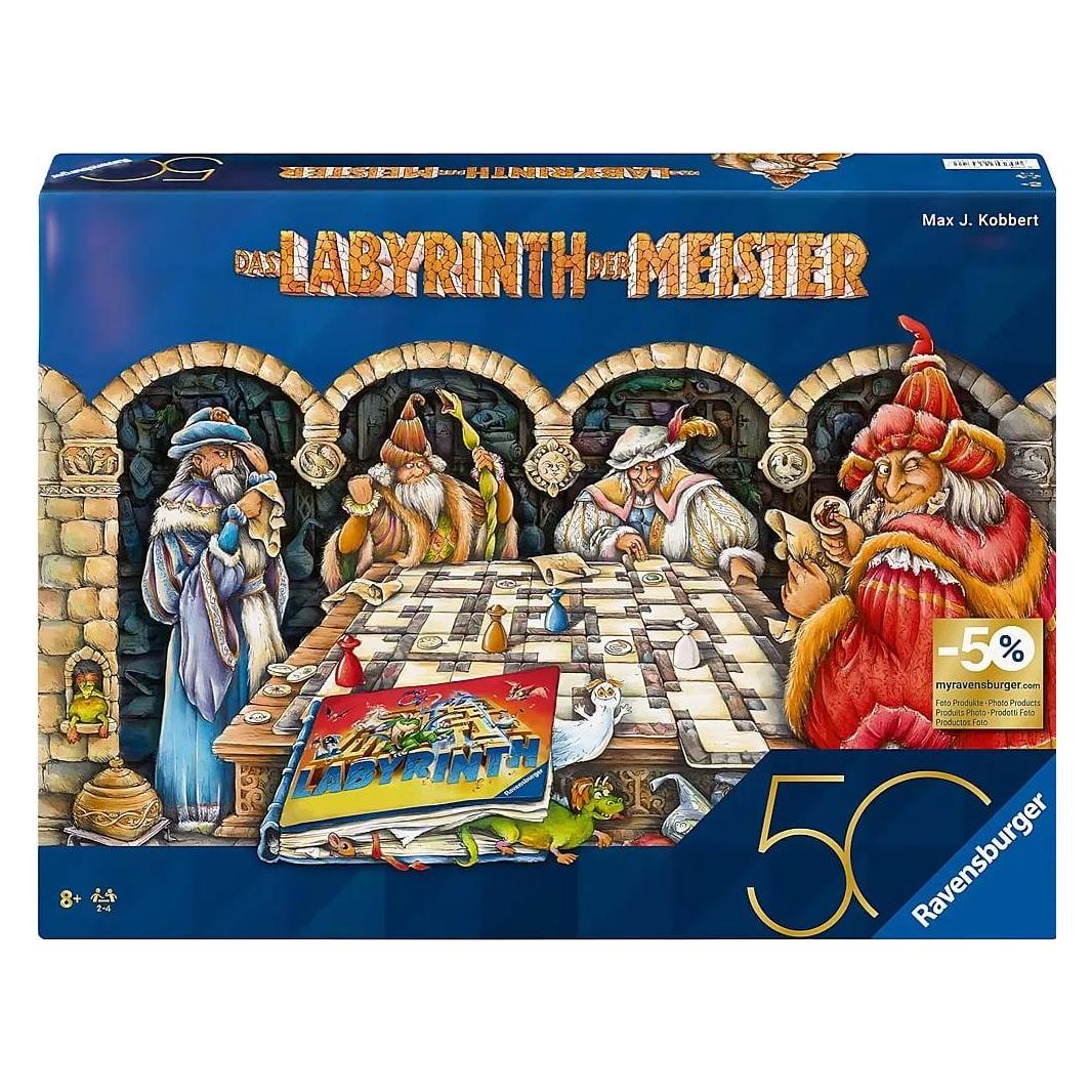 Ravensburger 22474 Labyrinth der Meister - Die Meisterversion des verrückten Labyrinths für 2 - 4 (Deutsch, 2 - 4 Spieler) (22474)