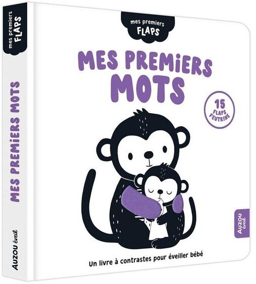 Livre Mes premiers Flaps : Mes Premiers Mots - Auzou