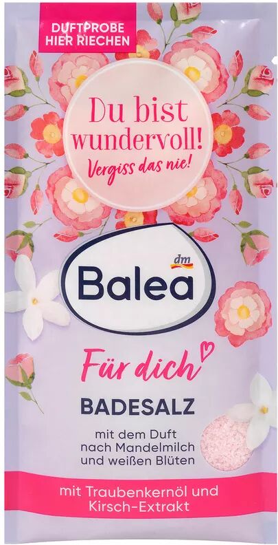 Balea - Badesalz Für dich, 80G