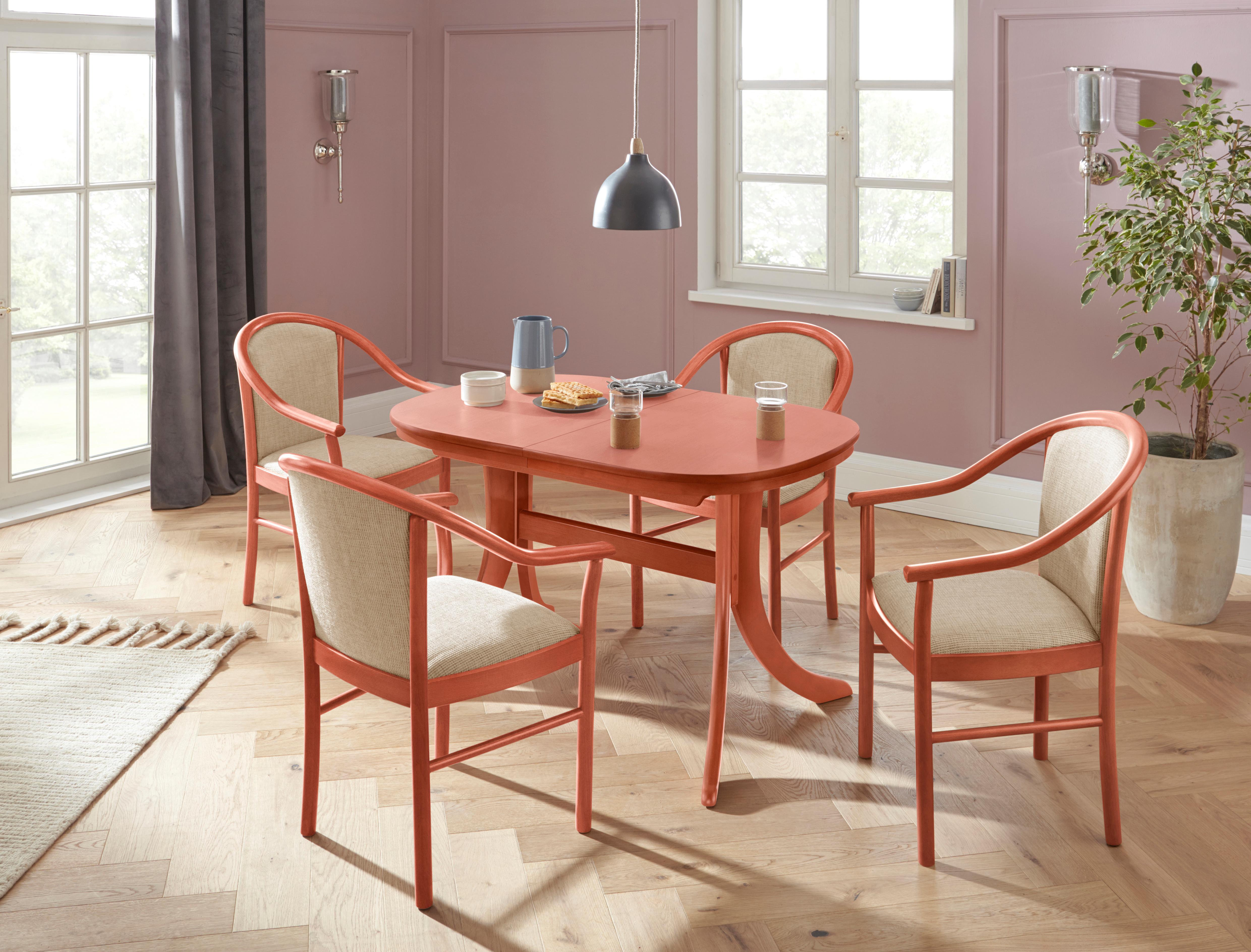 Sessel HOME AFFAIRE "DANIEL", beige (kirschbaumfarben, beige), Sessel, Sessel, 1 Stück kirschbaumfarben, beige Einheitsgröße