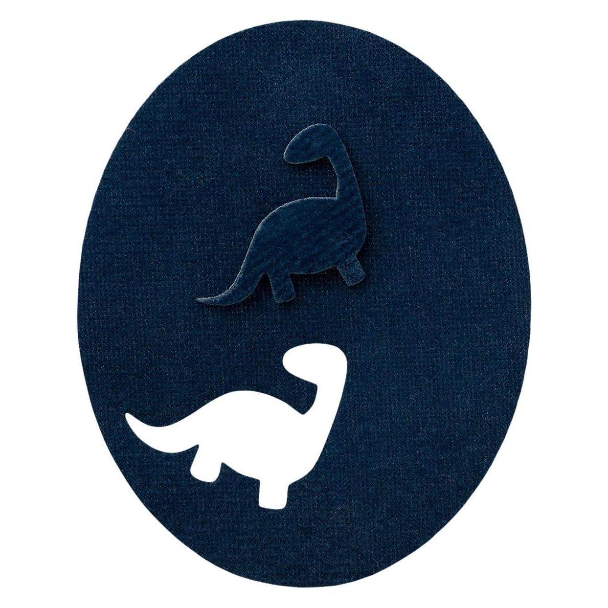 Mono Quick Flicken 2teilig Blau Dino (2 Stk., 79 x 9.90 cm) (08272)