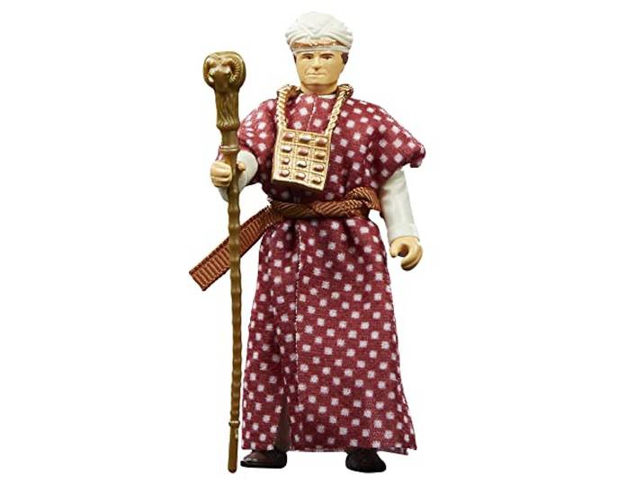 Indiana Jones en de avonturiers van de verloren boog Retro Collection, Belloq-figuur (in ceremonieel kleding) 9,5 cm