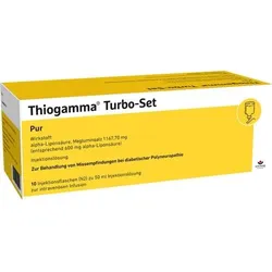 THIOGAMMA Turbo Set Pur Injektionsflaschen 500 ml