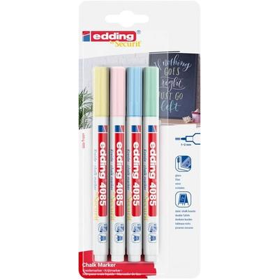Edding Kreidemarker 4085 pastell 4er Set