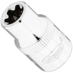 Vigor V7920-EP10 E+ Profil Steckschlüsseleinsatz 10 mm 3/8 E 10 1 Stück Vierkant, 3/8 (10 mm)