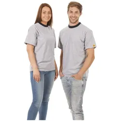 Wolfgang Warmbier, Arbeitsoberteil, ESD-T-Shirt, Grösse L, Farbe grau (L)