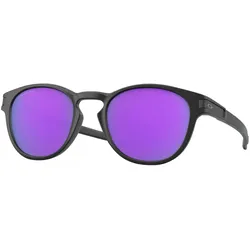 OAKLEY LATCH Sonnenbrille matte black/prizm violet