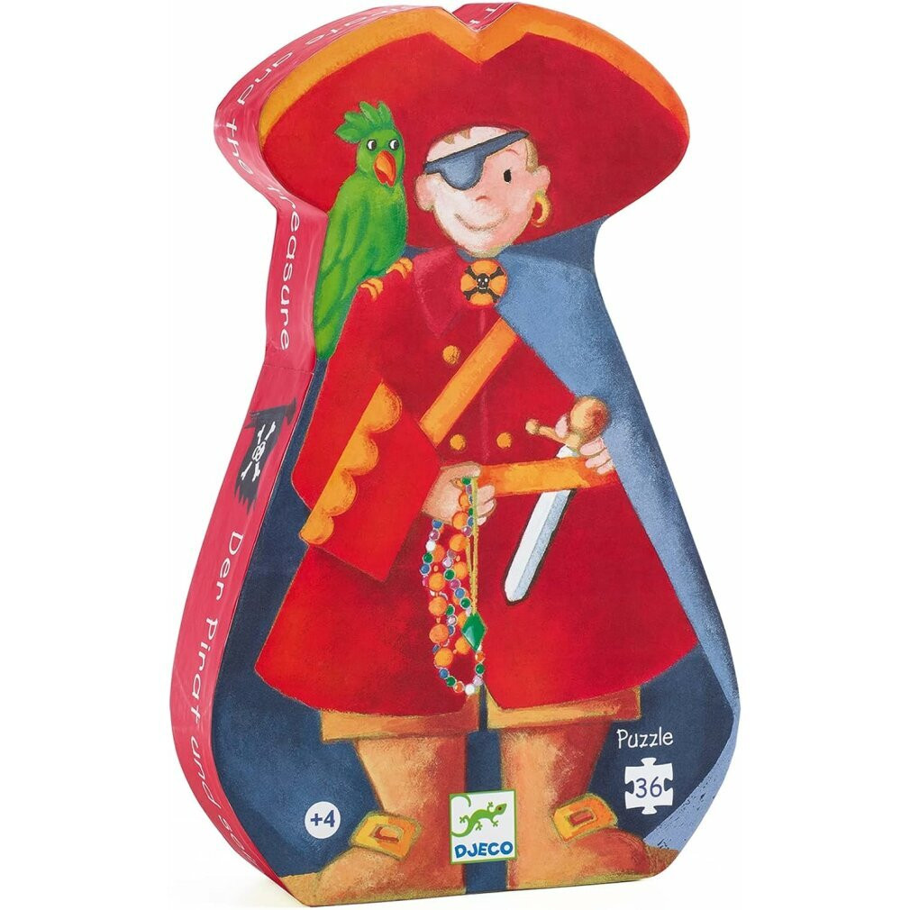 Djeco Puzzel Piraat - 36 stukjes