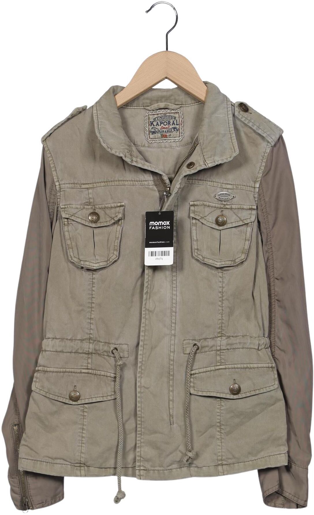 Kaporal Damen Jacke, Grün, Gr. S, Baumwolle - Second Hand