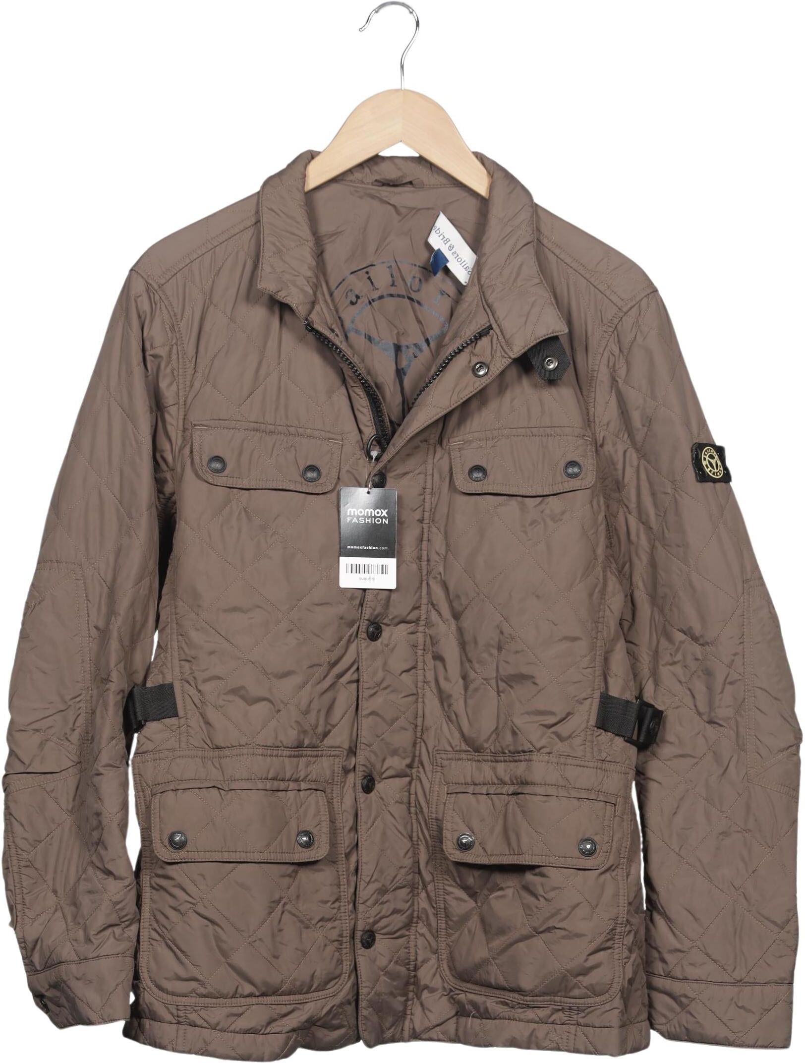 Sailors and Brides Herren Jacke, Braun, Gr. L, Synthetik - Second Hand