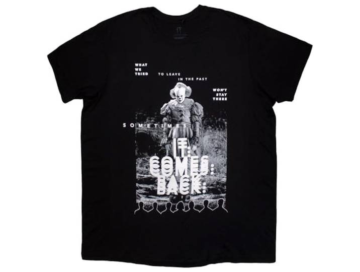 IT Movie Pennywise Comes Back T Shirt M