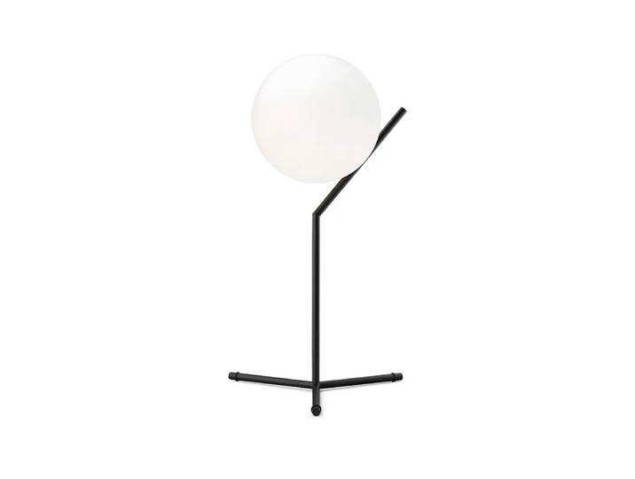 Flos IC Lights T1 High Tischleuchte Schwarz-opal