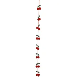 Girlande CHERRY (DH 4,50x110 cm) - grün - DH 4,50x110 cm