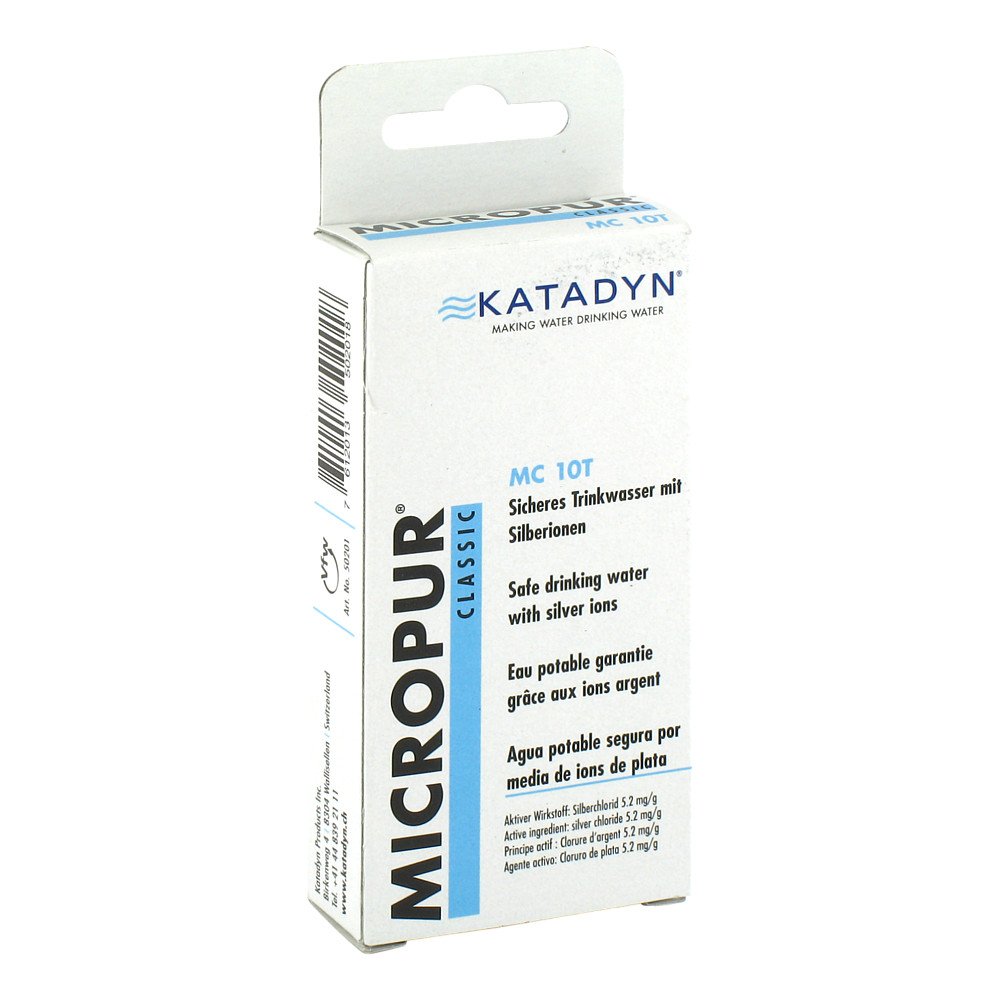 Katadyn Deutschland GmbH Micropur Classic Mc 10t Tabletten 04236254