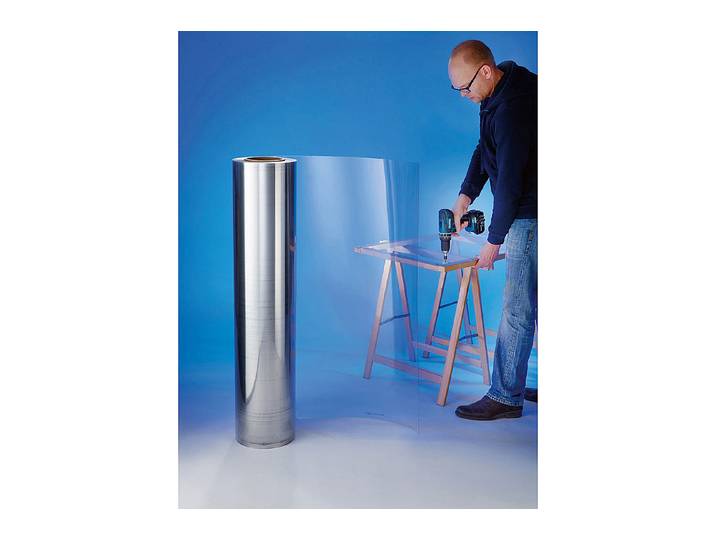 PET-Folie Glasklar 125 cm