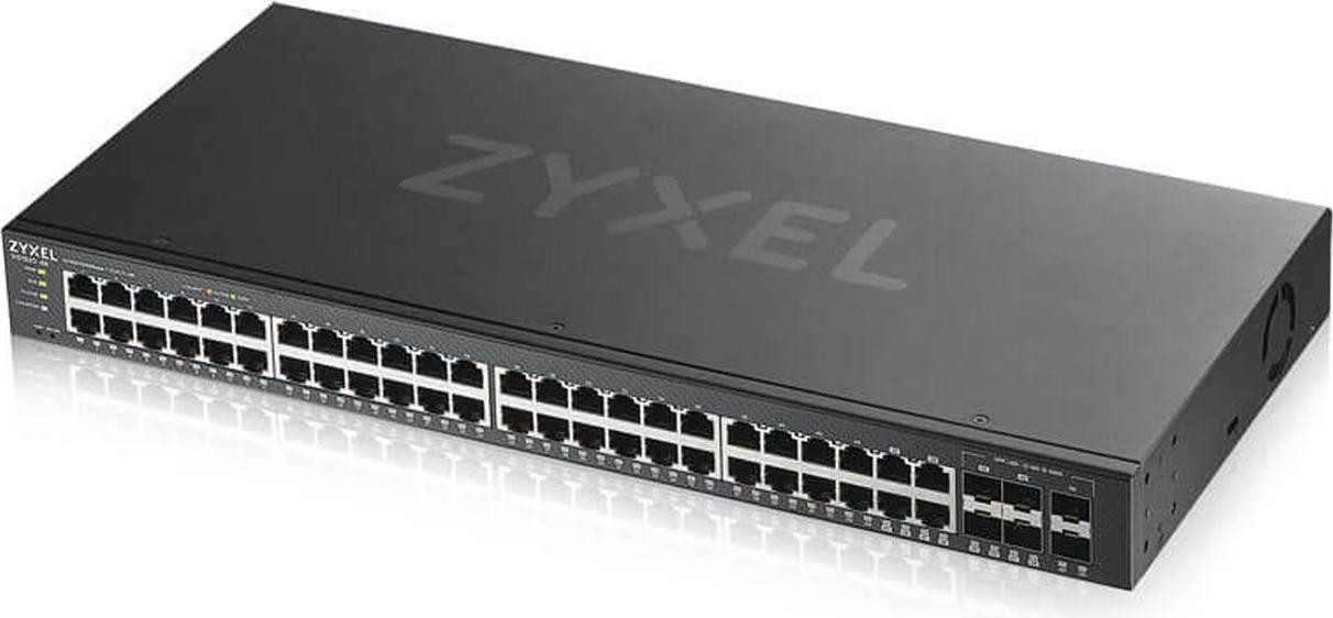 ZyXEL GS1920-48V2 Managed Gigabit Ethernet Switch voor Rackmontage