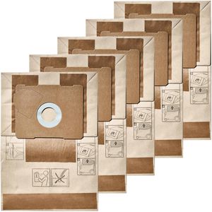 Festool Staubsaugerbeutel Filtersack FIS-CT 17/5, für Nass-Trockensauger CT17E, VCP 170E & 171EL, 5 Stück