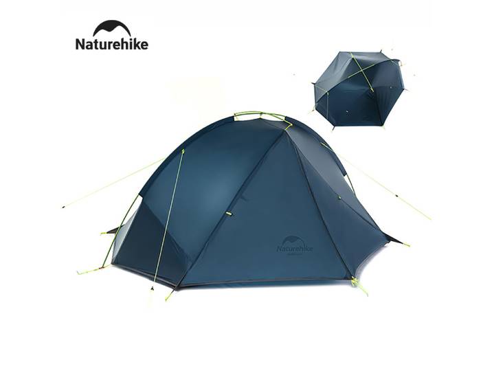Naturehike Tagar – tente de Camping ultralégère, auvent étanche de 4000mm, pour 1 à 2 personnes, sac à dos d'extérieur à construction rapide, tente de cyclisme